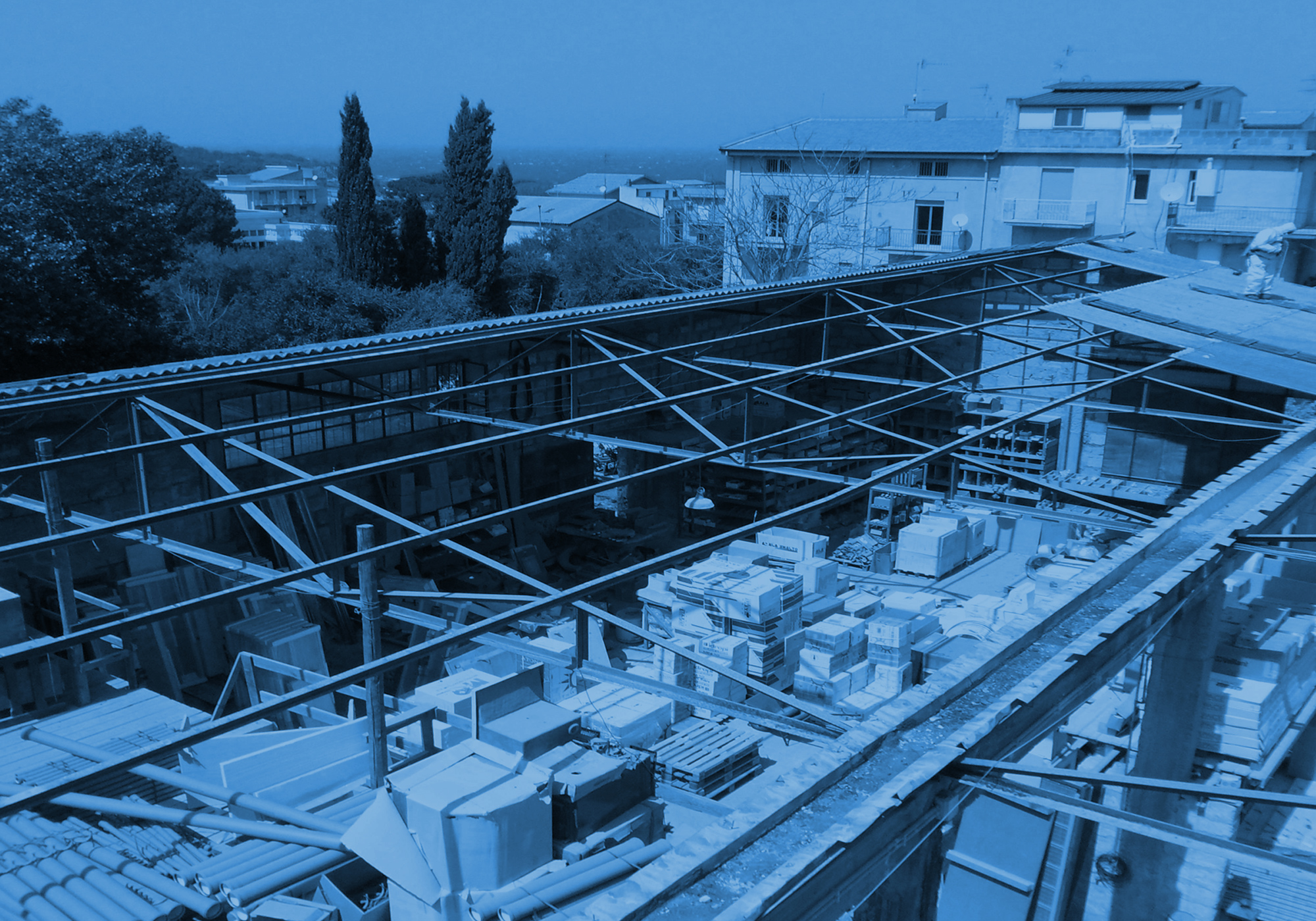 Sunset Over the City